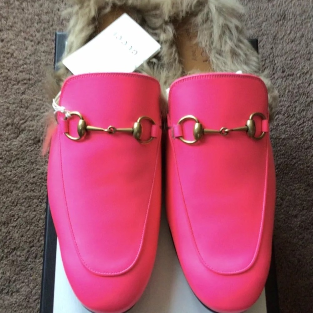Authentic Gucci Princetown shoes Made in Italy
